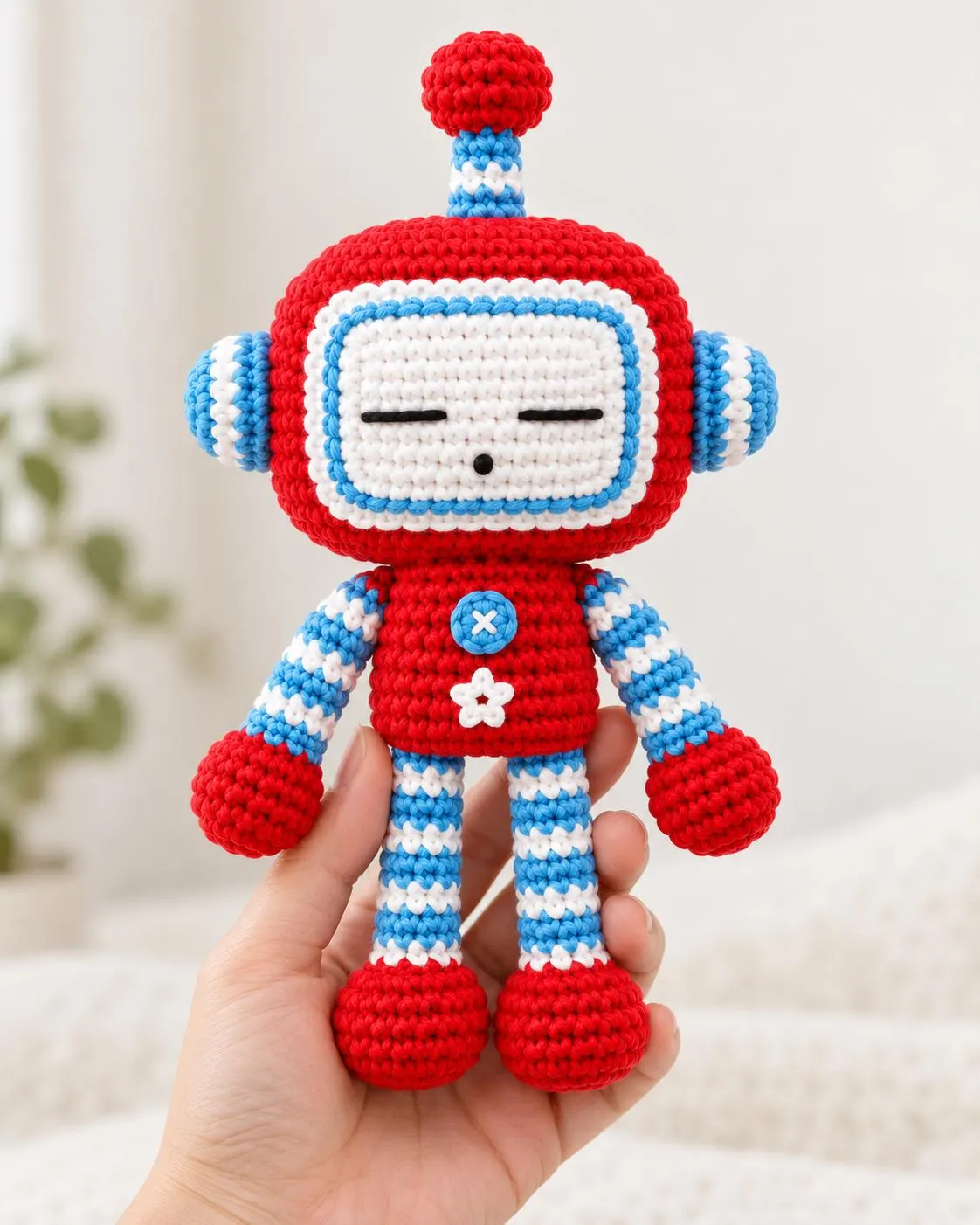 Low Sew Crochet Robot Pattern PDF | Cute Retro Amigurumi Plush Toy Tutorial | Crochet Toy | Digital Download - photo 2