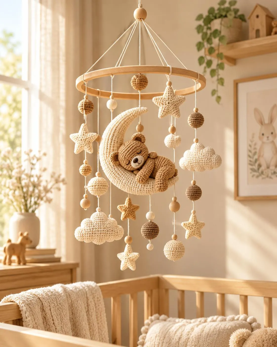 Crochet Baby Mobile Patterns Bundle PDF, 5 Nursery & Halloween Amigurumi Designs - photo 4