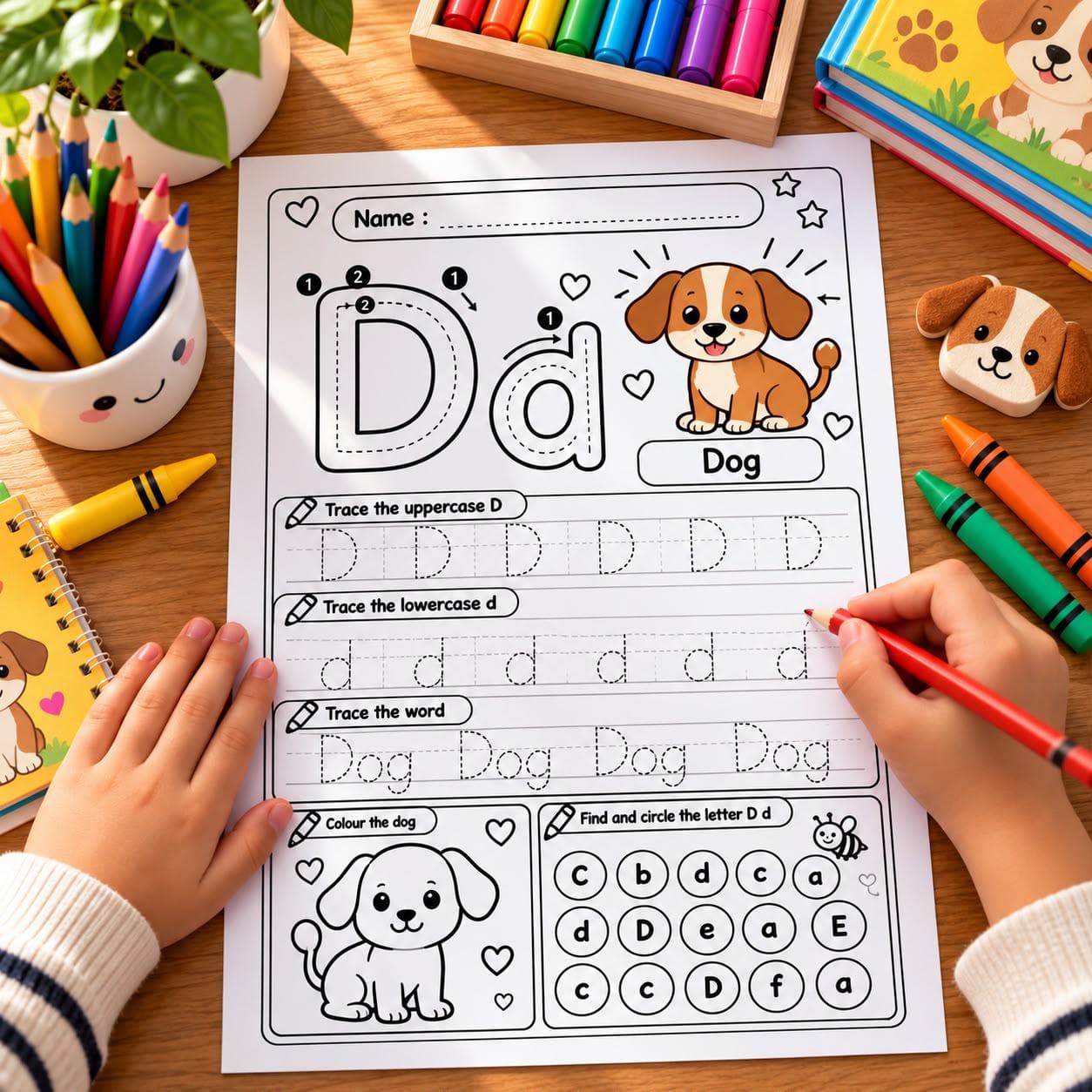 Letter From A To Z Worksheet, Alphabet Tracing Printable, Preschool Learning Activity, Alligator Worksheet - photo 4