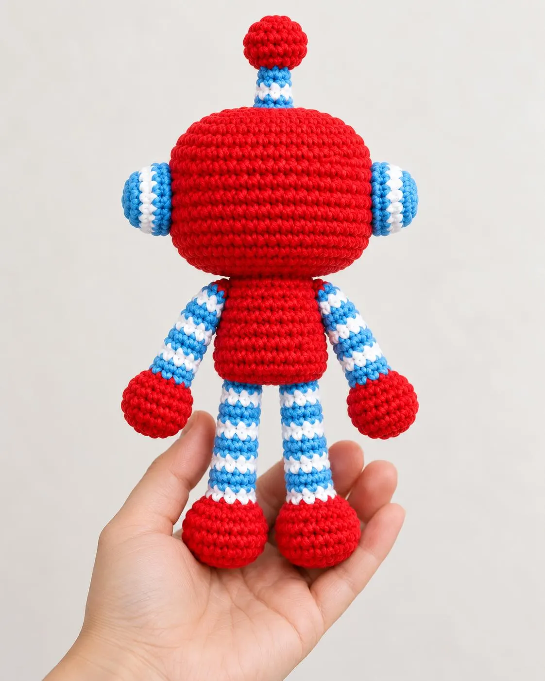 Low Sew Crochet Robot Pattern PDF | Cute Retro Amigurumi Plush Toy Tutorial | Crochet Toy | Digital Download - photo 6