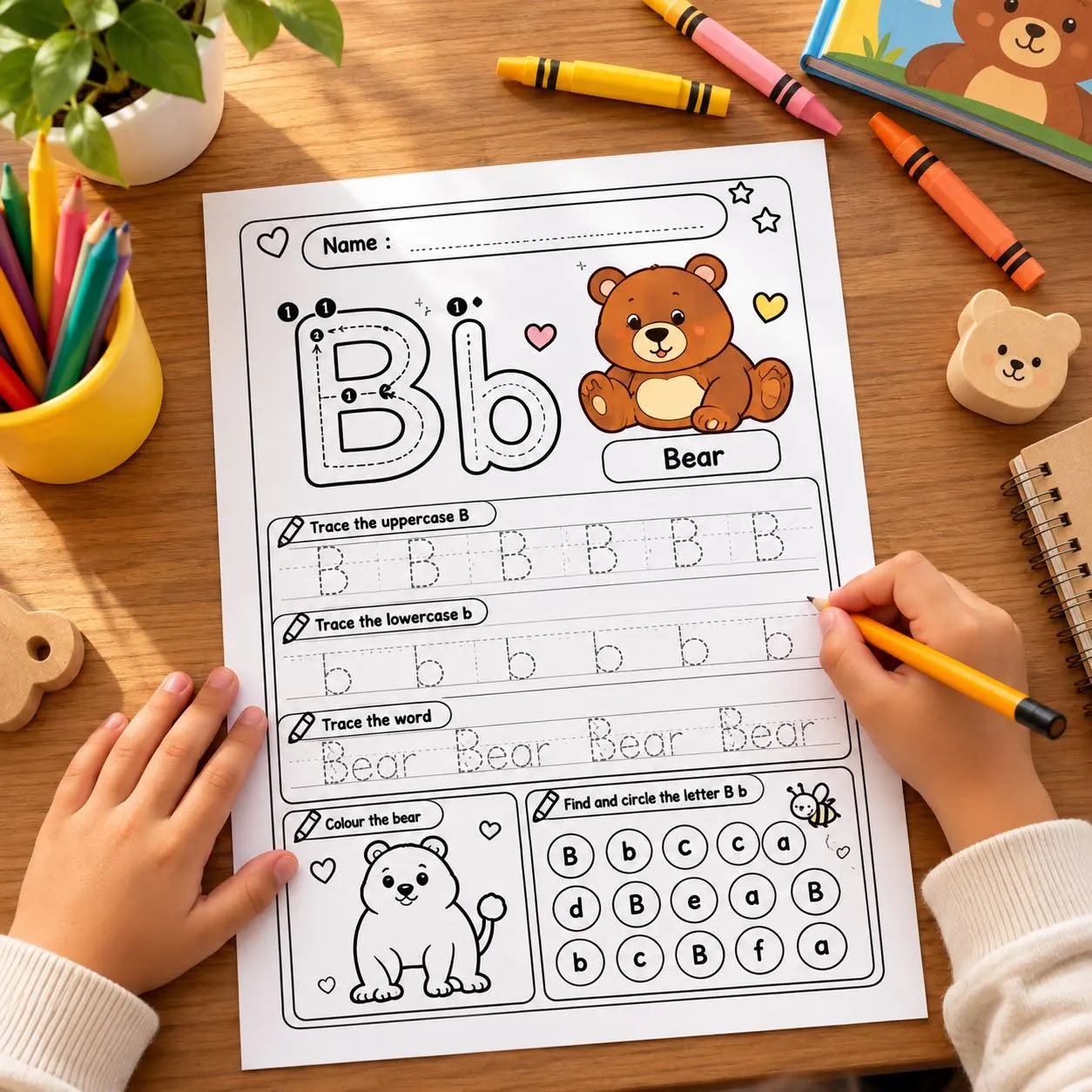 Letter From A To Z Worksheet, Alphabet Tracing Printable, Preschool Learning Activity, Alligator Worksheet - photo 2